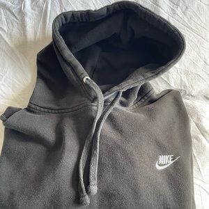black nike hoodie